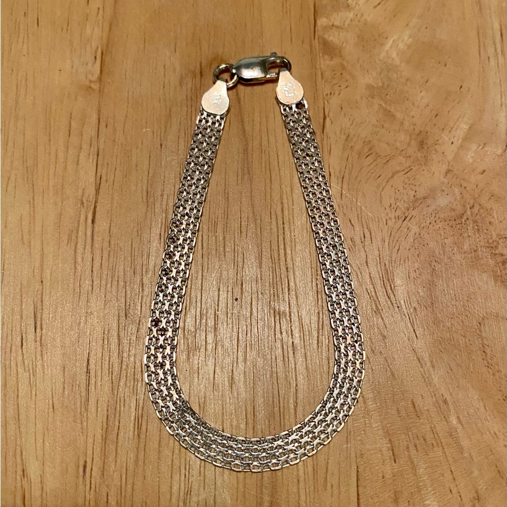 Sterling silver bracelet